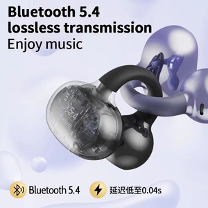 Écouteurs sans fil Bluetooth HYTO Q71 à clipser, son haute fidélité pour Xiaomi, affichage LED, <span class=keywords><strong>casque</strong></span> audio pour musique et sport - Product Image 6