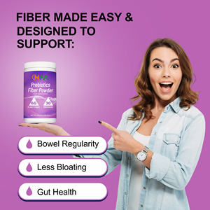 OEM ODM Prebiotics Fiber Powder with Calories Total Carbohyd Dietary Fiber Balances Overall Gut Health Support Innune System - Product Image 3