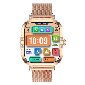 1.75inch AMOLED hiển thị vuông trường hợp hình đồng hồ etk82 thông minh của phụ nữ sức khỏe máu Oxy Tracker cuộc gọi điện thoại Smartwatch với NFC - Product Image 5