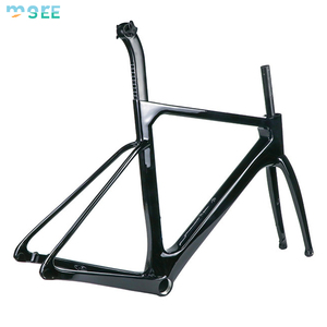 Cuadro de <span class=keywords><strong>Bicicleta</strong></span> de Carreras SeeMore de Alto Rendimiento, Mate/Brillante, Ultraligero, 700C, Cuadro de Fibra de Carbono Completo con Horquilla - Product Image 3