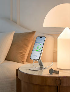 Support de téléphone portable réglable en hauteur Lamicall STDP03, ultra fin, pliable, support de bureau, taille de poche, support portable pour les voyages - Product Image 5