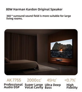 Проектор XGIMI S6 Ultra Short Throw 4K для домашнего кинотеатра, 2500-3000 люмен, экран 90-130 дюймов, Android 11, умная система для домашнего кинотеатра - Product Image 6