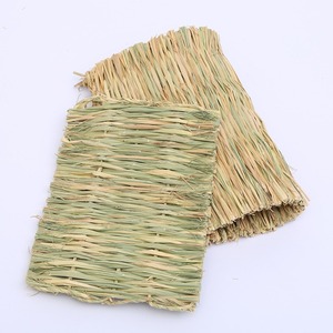 Handgewebte Naturgrasmatte Kleintier-Bettunterlage Kaninchen Meerschweinchen <span class=keywords><strong>Hamster</strong></span> Kau-Grasmatte - Product Image 4