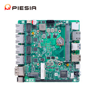 Placa Base Industrial Intel Alder Lake N100 N300 N95 CPU con 4 Puertos LAN 2.5G POE Nano Itx con Puerto 6com y Puerto MINI PCIE
