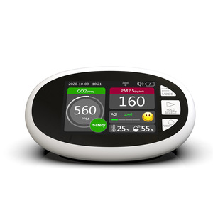 Tuya Wifi 7 trong 1 RS485 IAQ & IOT điều khiển cho nhà văn phòng nhà kính CO2 Detector <span class=keywords><strong>Transmitter</strong></span> phân tích không khí PM2.5 mét - Product Image 5