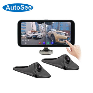 Caméra de recul pour voiture, <span class=keywords><strong>camping</strong></span>-<span class=keywords><strong>car</strong></span>, caravane, <span class=keywords><strong>rétroviseur</strong></span> électronique, côté gauche et droit, vue d'angle mort, DVR avec avertissement IA, écran partagé 6,25 pouces - Product Image 1