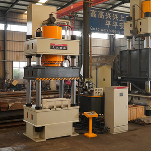 630 tấn bốn cột thủy lực Báo Chí sợi thủy tinh và nhựa vật liệu composite hình chữ U thoát nước mương Máy làm - Product Image 2