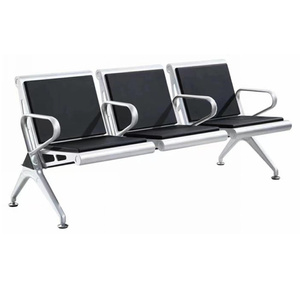 Silla <span class=keywords><strong>de</strong></span> Banco versátil al aire libre Hospital Escuela Hotel Comedor Park Hall Mall Escalera Oficina Clínica Banco Silla <span class=keywords><strong>de</strong></span> espera duradera - Product Image 2