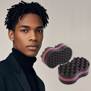 Sevich éponge afro à double ondulation latérale pour cheveux bouclés - Product Image 1