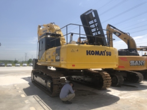 Excavadora Hidráulica Komatsu PC450 Usada en Japón, 45 Toneladas, Modelo 2023, 270kw de Potencia, Capacidad de Cucharón de 2M - Product Image 5