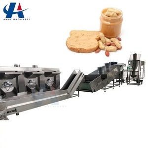 Ligne de production de beurre de cacahuète, de sauce aux amandes et de soja de 2200 kg, machine de broyage <span class=keywords><strong>d</strong></span>'arachides, machine de traitement des noix - Product Image 5