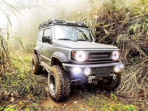 Spedking Offre Spéciale 4x4 accessoires de réglage automatique kit de carrosserie de pare-chocs avant pour <span class=keywords><strong>Suzuki</strong></span> <span class=keywords><strong>Jimny</strong></span> JB64 JB74 2019 2020 2021 - Product Image 5