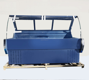 Vitrine Réfrigérée Commerciale pour Viande, <span class=keywords><strong>Boucherie</strong></span> et Charcuterie pour Supermarché - Product Image 1