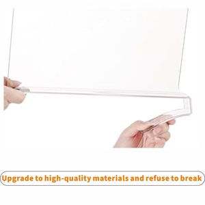 Séparateur d'étagère transparent en plastique <span class=keywords><strong>acrylique</strong></span> PS durable pour l'organisation des tiroirs et armoires domestiques, séparateur de rangement facile à clipser - Product Image 5