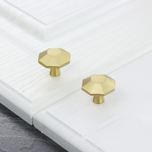 Tiny Lacquered Brass <strong>Drawer</strong> Pulls Brushed <strong>Antique</strong> Brass <strong>Knobs</strong> for Kitchen <strong>Small</strong> Cabinet Dresser <strong>Knobs</strong> - Product Image 6