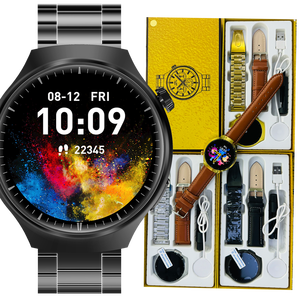 Smartwatch <span class=keywords><strong>4</strong></span> <span class=keywords><strong>Pro</strong></span> per Uomo con Schermo HD, Tracker Fitness con Chiamate BT, Monitoraggio Frequenza Cardiaca, Funzioni Sportive, Sistema Operativo Android - Product Image 2