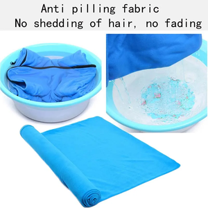 Doublure de sac de couchage en polaire 180 cm de long, taille complète, fermeture éclair, couverture de camping pour l'extérieur et l'intérieur, utilisée avec un sac pour adultes par temps froid - Product Image 4