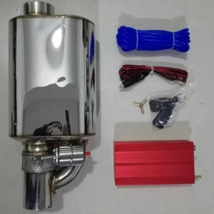 Tùy chỉnh phụ tùng ô tô hiệu suất xả <span class=keywords><strong>Muffler</strong></span> tự động ống xả <span class=keywords><strong>Muffler</strong></span> với van điều khiển từ xa điện tử cho xe đua - Product Image 2