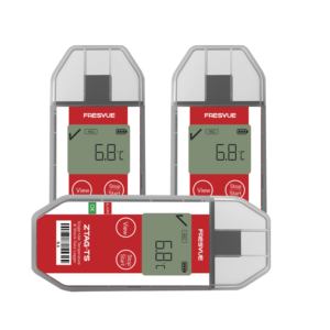 ZTAG-TS Rastreador de Temperatura de Cadeia Fria de Uso Único com Adesivo 3M para Proteção de Carga Frágil - Product Image 5