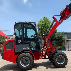 Pala Caricatrice HZM con Sistema Idrostatico, Motore EURO e Pompa, Accessorio Pinza per Balle, Alta Efficienza per Uso Agricolo - Product Image 2