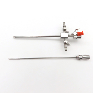Dokter Hewan endoskopi 2.7mm & 14.5 Fr selubung & forceps untuk operasi hewan
