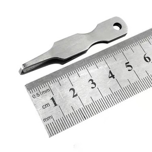 Ouvre-leurre en acier inoxydable, outil de pêche de 60mm pour la pêche à la mouche, poisson d'eau douce - Product Image 1