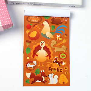 Lot de 206 autocollants Friends d'automne, autocollants en vinyle imperméables pour bouteilles d'eau, ordinateurs portables et cadeaux de fête de Thanksgiving - Product Image 5