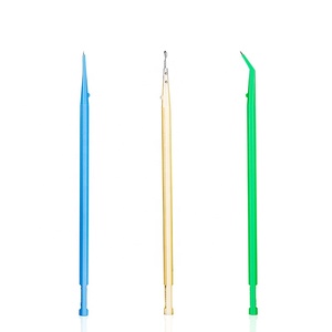 BHKY logam presisi desain khusus instrumen bedah pisau bedah mikro pegangan pisau bedah pola bulat pemegang pisau bedah untuk dijual - Product Image 3