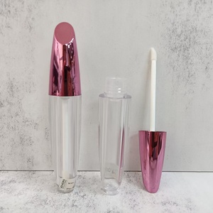 Wholesale Cute <b>Clear</b> PETG Lip <b>Gloss</b> Tubes 6ml Screw Cap Cosmetic Packaging Empty Lip Glaze Makeup Containers - Product Image 5