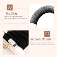 Medylashes Marque privée Ventilateurs de volume faits à la main Extension de cils lâche Extension de cils