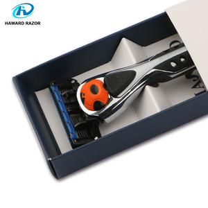 5-lưỡi người đàn ông của cạo dao cạo với cắt tỉa lưỡi, thép không gỉ Hệ thống dao cạo cho khuôn mặt, mịn cạo - Product Image 3