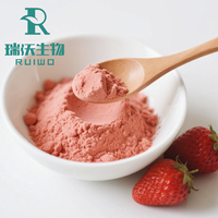 TOP 1 (Fabricant) Poudre de fraise lyophilisée de qualité alimentaire, poudre de fruits pour smoothies et pâtisseries, extraite par solvant