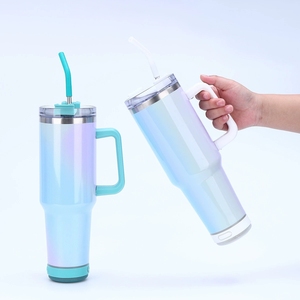 40oz thép không gỉ Bluetooth Loa du lịch cốc Cà Phê Đôi tường bột tráng Loa hàng đầu Tumblers với nắp và rơm - Product Image 2