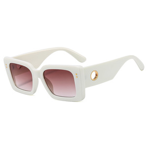 High Quality Luxury <b>Square</b> UV400 Unisex <b>Sunglasses</b> PC UV400 Vintage Eyewear Gafas De Sol - Product Image 6