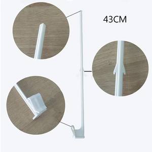 Drapeau de fenêtre de voiture de sublimation vierge de logo personnalisé avec le poteau pour la décoration - Product Image 6