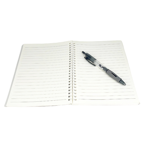 สมุดบันทึกแบบสันห่วงหลากสี ปกแข็งพลาสติกหนา คุณภาพดี ทนทาน เหมาะสำหรับการเรียนและการจดบันทึก - Product Image 4