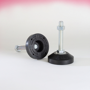 Patas Niveladoras de Hierro para Gabinetes de Carga Pesada, Grado Estándar HARMONIE, con Acabado de Cromato Trivalente, Modelo P21 Iron-001 - Product Image 1