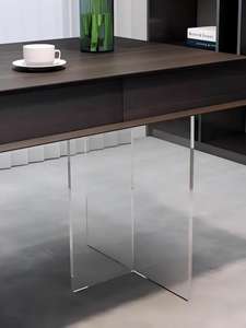 Bureau d'<span class=keywords><strong>ordinateur</strong></span> <span class=keywords><strong>suspendu</strong></span> moderne et élégant pour le bureau à domicile, conçu pour le confort et le style, mobilier de bureau à domicile - Product Image 4