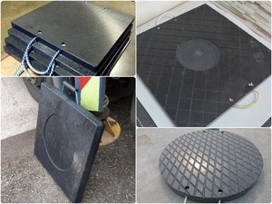 Giá thấp lớp phủ chống trượt cần cẩu xe tải HDPE <span class=keywords><strong>OUTRIGGER</strong></span> Pad dễ dàng xử lý uhmwpe có thể tái chế <span class=keywords><strong>OUTRIGGER</strong></span> <span class=keywords><strong>Pads</strong></span> - Product Image 6