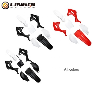 LING QI Dirt Pit Bike Kit de carrosserie en plastique pour <span class=keywords><strong>CRF</strong></span> <span class=keywords><strong>125</strong></span> Crf125 <span class=keywords><strong>2022</strong></span> Off Road - Product Image 5