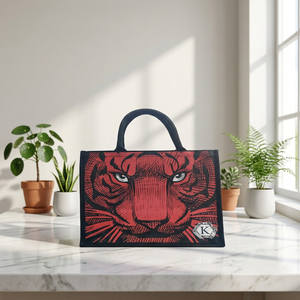 Bolsa de Yute Impresa en CMYK Personalizada, Bolsa de Compras Ecológica de Fibra Natural para Regalos Promocionales de Marca - Product Image 4