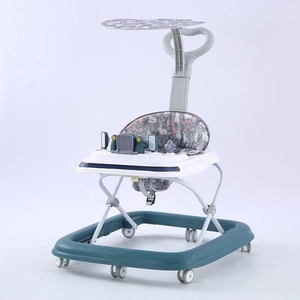 Venta caliente <span class=keywords><strong>nuevo</strong></span> diseño 4 en 1 actividad Push Walker para niños pequeños Silla de comedor de bebé caballo mecedora juguete para niños de 0 a 3 años - Product Image 5