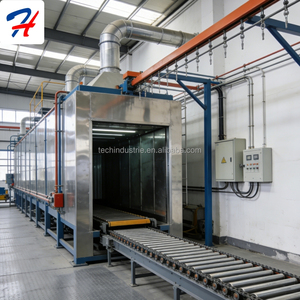 สายพ่นเคลือบสีฝุ่นแบบกำหนดเองพร้อมระบบเปลี่ยนสีรวดเร็ว อุปกรณ์ห้องพ่นสีอุตสาหกรรม โรงงานผลิต - Product Image 3