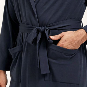 Conjunto de Ropa de Dormir para Hombre, Bata de Bambú, Algodón Orgánico, Satén, Venta al Por Mayor, Personalizable - Product Image 2