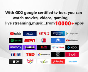 DCOLOR Nuevo TV Box Certificado por Google GD2 Android 12 S905Y4 2+32GB Sistema GTV Control Remoto por Voz BT Streaming Smart OTT Google TV BOX - Product Image 5