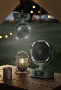 <span class=keywords><strong>Ventilateur</strong></span> de camping portable 20000mAh avec télécommande, <span class=keywords><strong>ventilateur</strong></span> USB, lampe LED, mini <span class=keywords><strong>ventilateur</strong></span> de table rechargeable à piles pour voiture et extérieur - Product Image 4