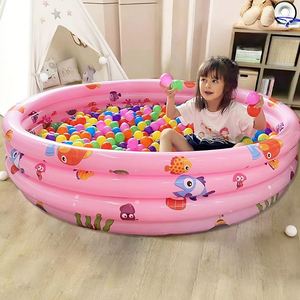 Piscina de Pelotas Redonda Inflable de PVC Ecológica para Niños, Bebés y Recién Nacidos, Juguete Acuático para Jugar en Casa o al Aire Libre - Product Image 2
