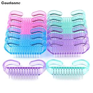 <span class=keywords><strong>Lot</strong></span> de 50pcs Coloré Nylon Brosse À Ongles Outils Doux Remover pour Manucure Pédicure Poussière Poudre Nettoyage <span class=keywords><strong>Nail</strong></span> <span class=keywords><strong>Art</strong></span> Brosses - Product Image 2