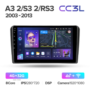 TEYES CC3L Auto electrónica pantalla táctil para <span class=keywords><strong>Audi</strong></span> <span class=keywords><strong>A3</strong></span> S3 RS3 coche REPRODUCTOR DE DVD Radio Android portátil todos los coches 12V Dsp Car Audio - Product Image 2