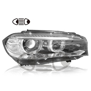 TUZHIHAO para <span class=keywords><strong>BMW</strong></span> X5 <span class=keywords><strong>X6</strong></span> F15 F16 Xenon HID faro montaje 2014 2015 2016 2017 alta configuración izquierda derecha luces originales - Product Image 2